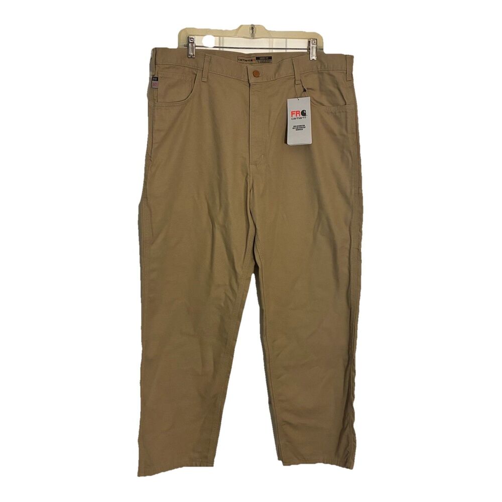 Carhartt Pants Mens 40x30 BN0159 FRM Loose Fit Canvas Utility Work Brown New NWT